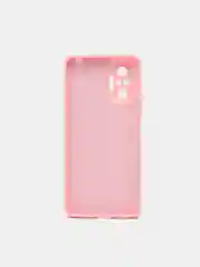 Розовый чехол для Xiaomi Redmi Note 10 Pro, силиконовый, противоударный, матовый, внутри бархат