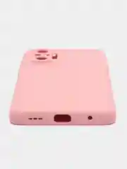 Розовый чехол для Xiaomi Redmi Note 10 Pro, силиконовый, противоударный, матовый, внутри бархат