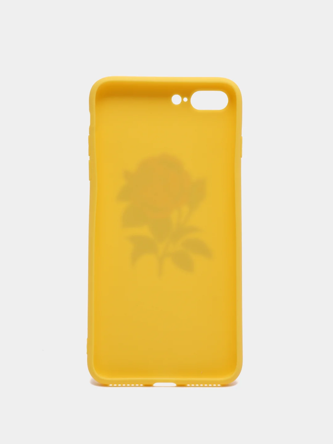Желтый чехол с розой, чехол для iPhone 6+, 6s+, 7+, 8+, X, XS, XS max