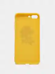 Желтый чехол с розой, чехол для iPhone 6+, 6s+, 7+, 8+, X, XS, XS max