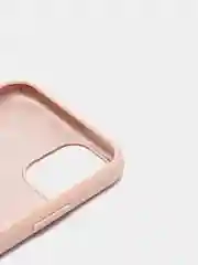 Бежевый силиконовый защитный чехол на iPhone 11
