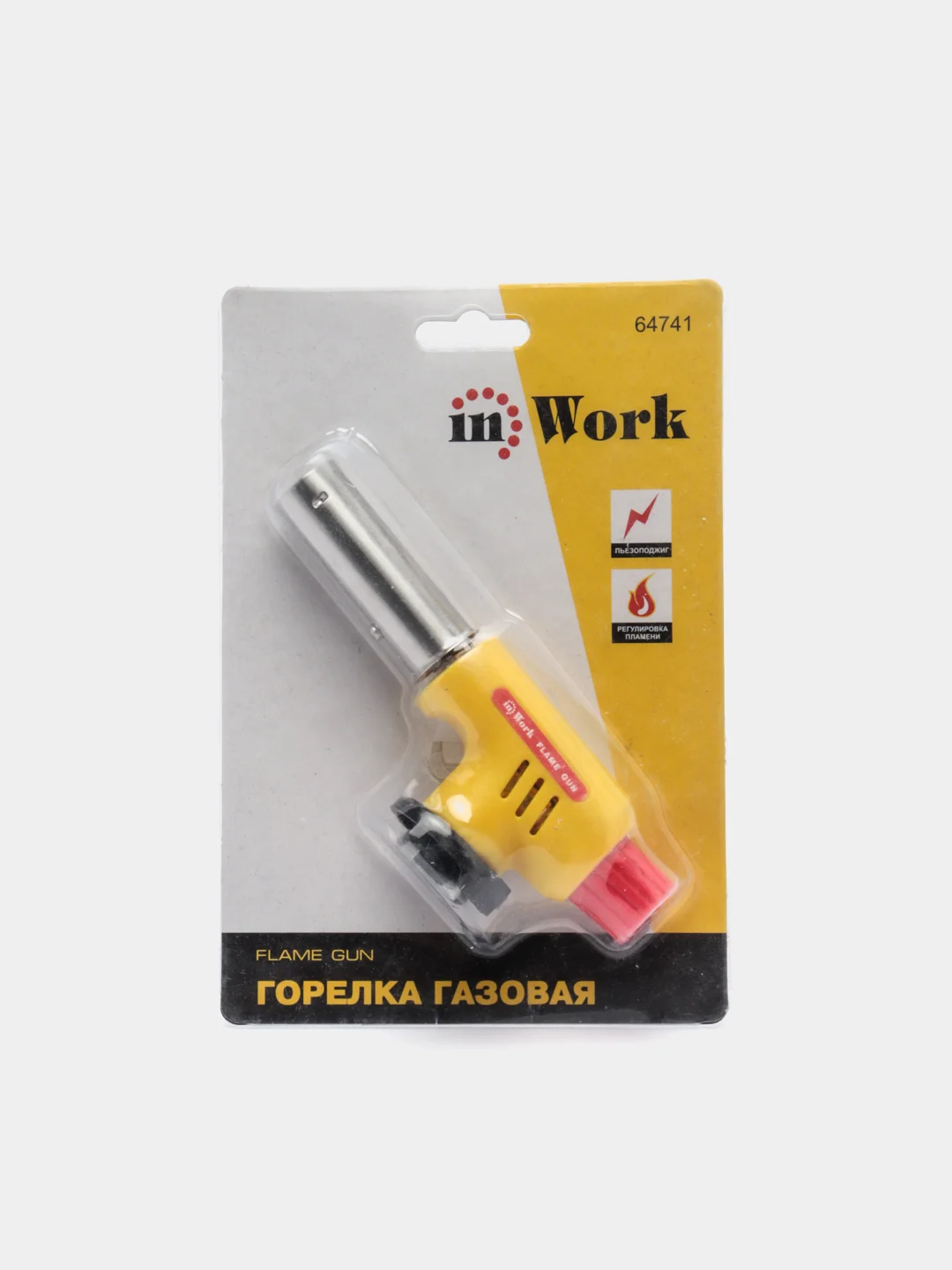 Газовая горелка на балон InWork 64741