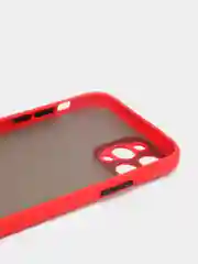 Красный чехол для iPhone 7/8/plus,X,XS,XR,11Pro/ProMax,12Pro/ProMax,13Pro/ProMax,14Pro/ProMax/Plus