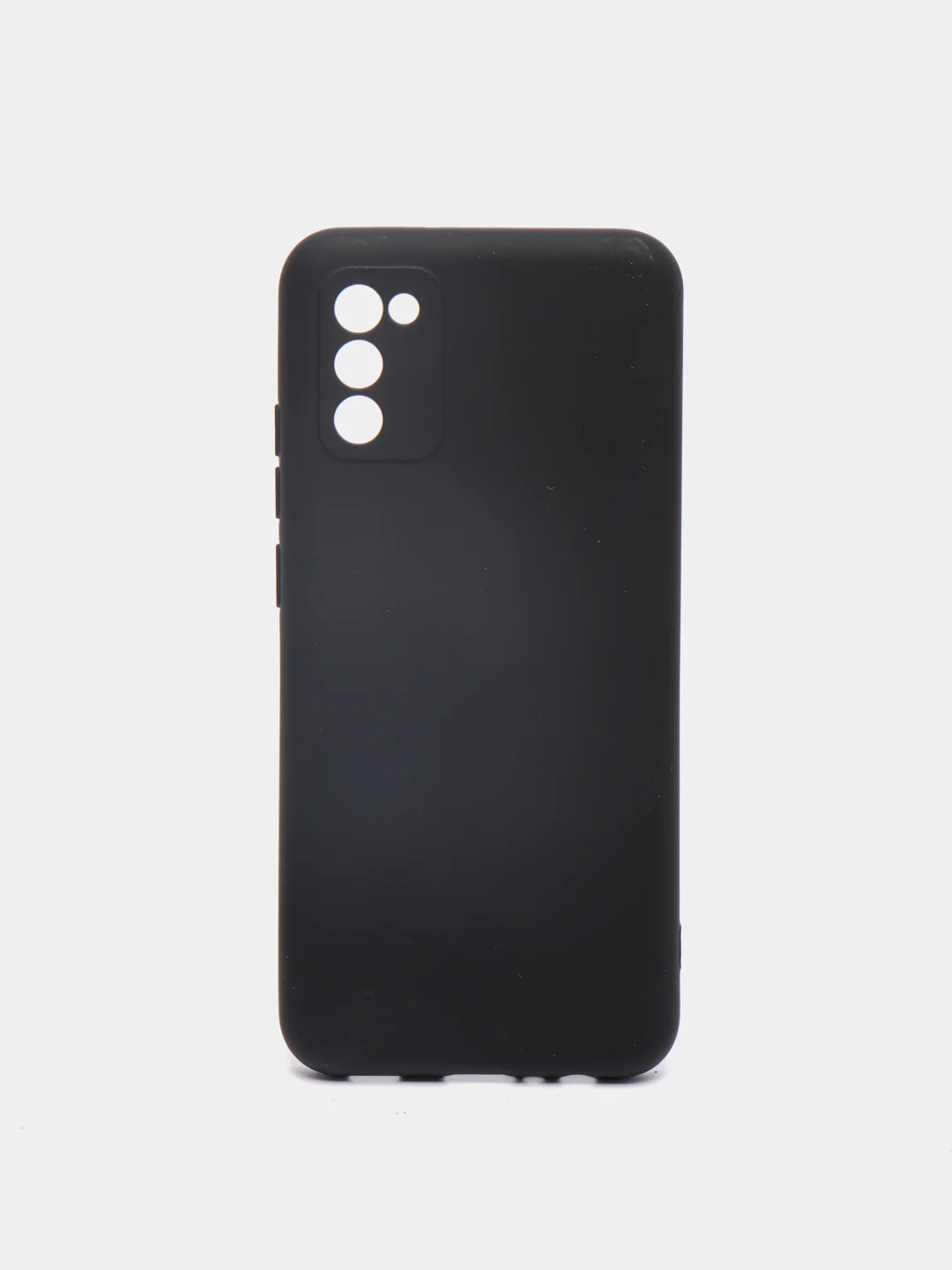 Черный чехол для Samsung A02S, A21S, A12, A50, A01core, A10, A52, M31S, A11/M11, A41, A32 бархат