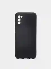 Черный чехол для Samsung A02S, A21S, A12, A50, A01core, A10, A52, M31S, A11/M11, A41, A32 бархат