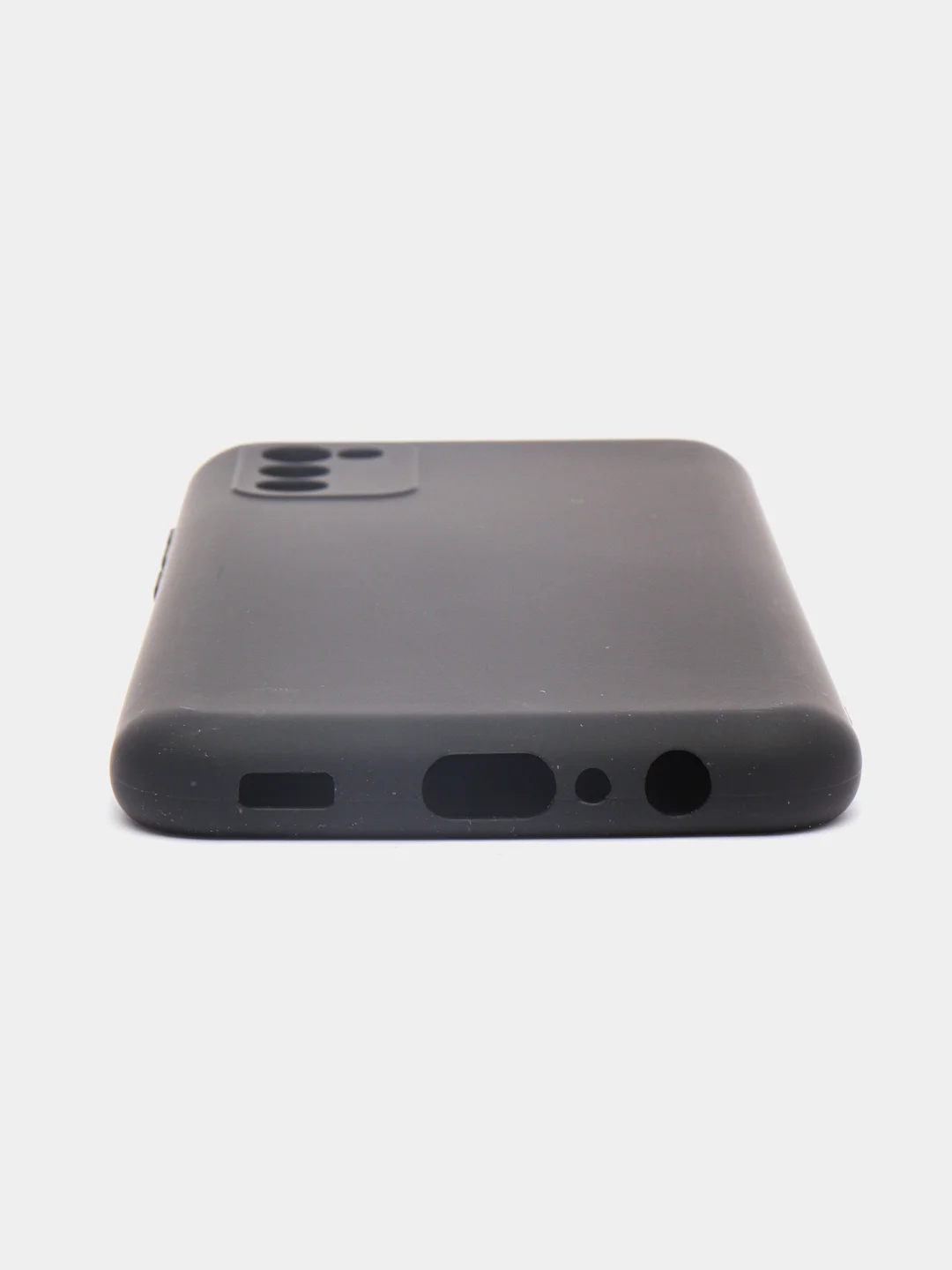Черный чехол для Samsung A02S, A21S, A12, A50, A01core, A10, A52, M31S, A11/M11, A41, A32 бархат