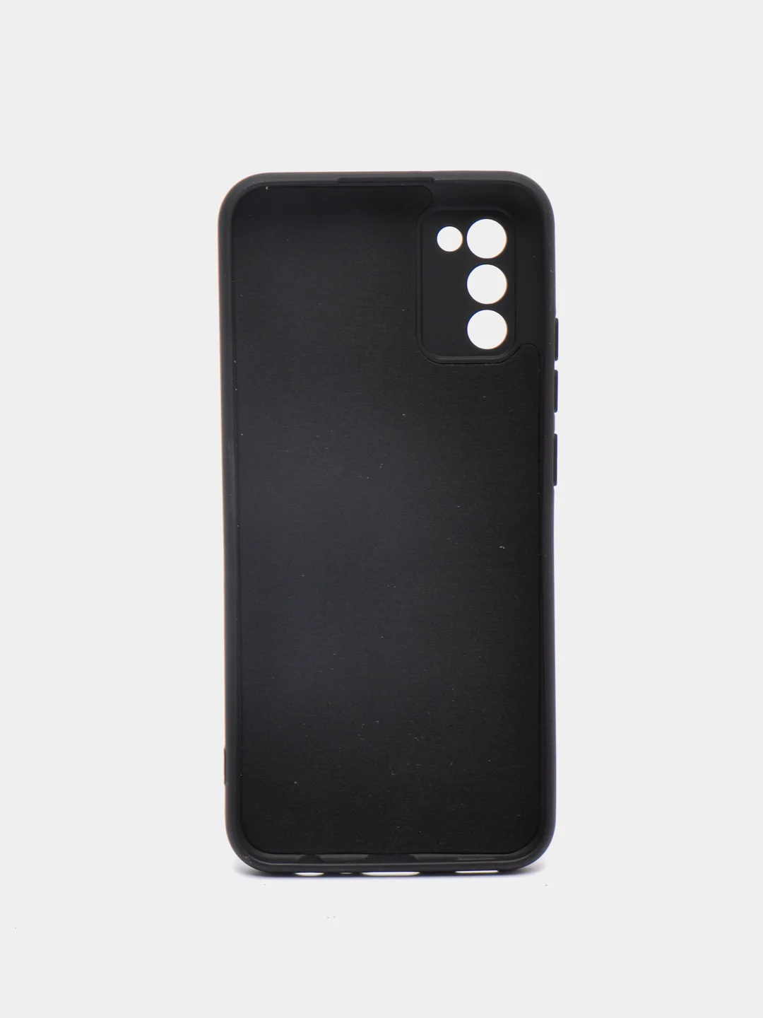 Черный чехол для Samsung A02S, A21S, A12, A50, A01core, A10, A52, M31S, A11/M11, A41, A32 бархат