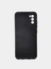 Черный чехол для Samsung A02S, A21S, A12, A50, A01core, A10, A52, M31S, A11/M11, A41, A32 бархат