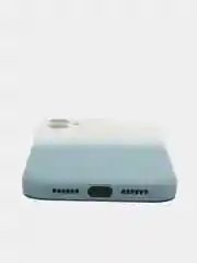 Серый чехол для iPhone 11 / 12 / 13 Pro Max силиконовый айфон про макс