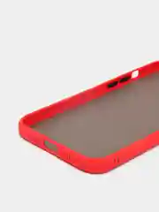 Красный чехол для iPhone 7/8/plus,X,XS,XR,11Pro/ProMax,12Pro/ProMax,13Pro/ProMax,14Pro/ProMax/Plus