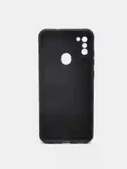 Черный чехол для Samsung A02S, A21S, A12, A50, A01core, A10, A52, M31S, A11/M11, A41, A32 бархат