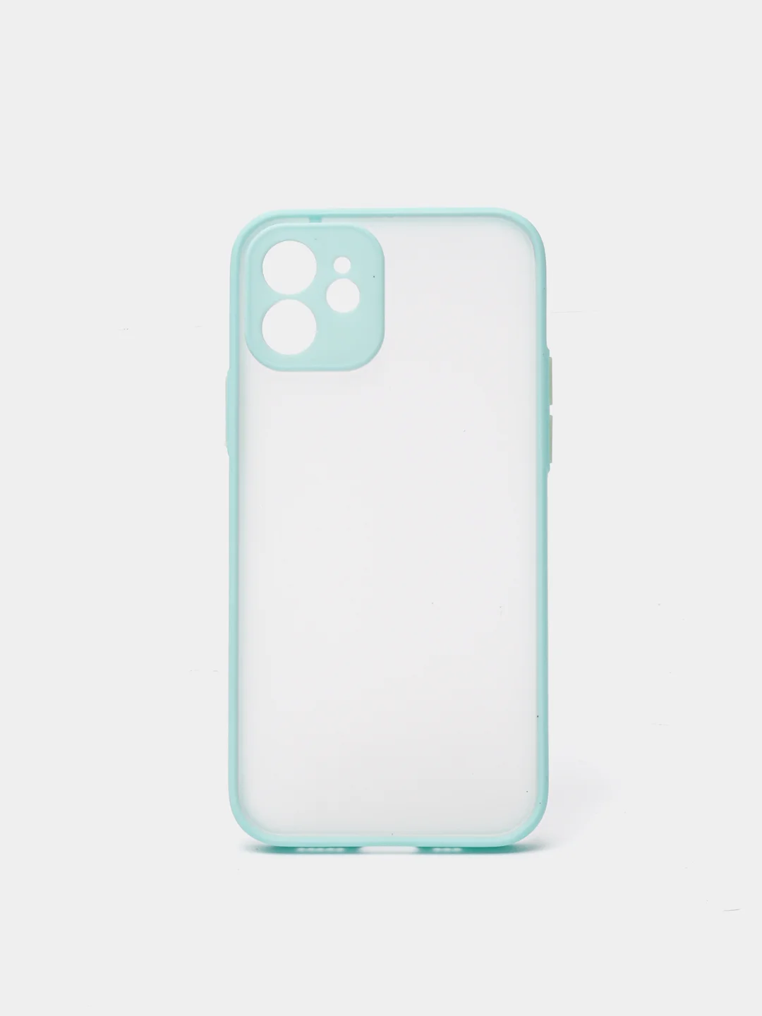Бирюзовый матовый силиконовый чехол для iPhone 13, 13 Pro, XR, 11, 11 Pro, 7/8, 12 mini, 12, 12 Pro