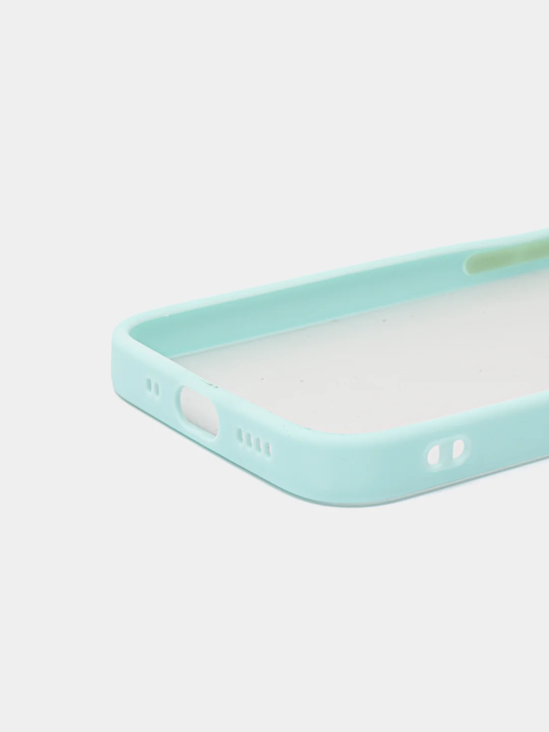 Бирюзовый матовый силиконовый чехол для iPhone 13, 13 Pro, XR, 11, 11 Pro, 7/8, 12 mini, 12, 12 Pro