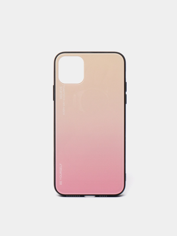 Градиент чехол из закалённого стекла для iPhone 7/8, 7/8Plus, XR, X/XS, XS Max, 11