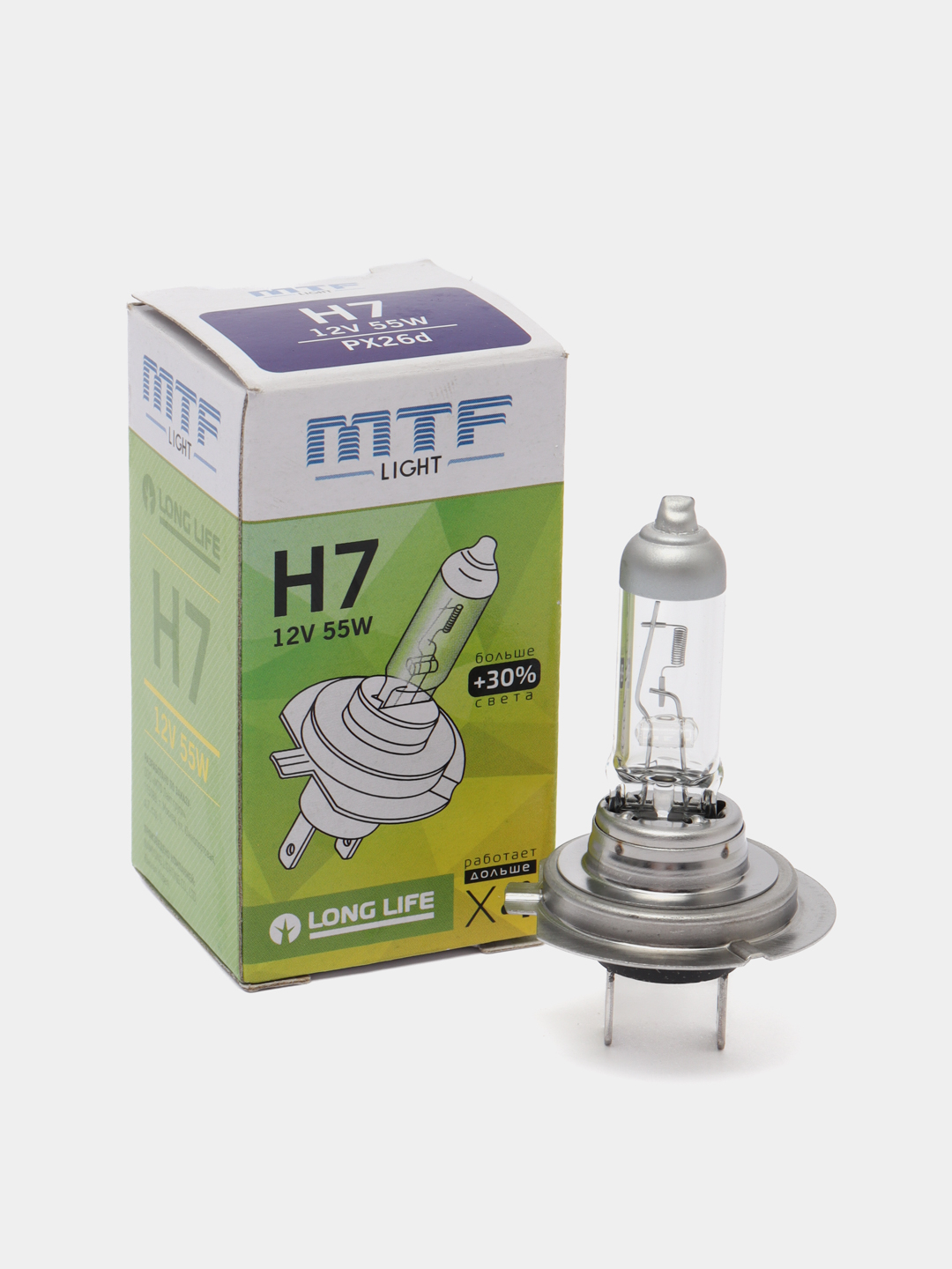 Лампа MTF Light +30% Long Life x4 (разные цоколи) купить по цене 450 ₽ в  интернет-магазине KazanExpress