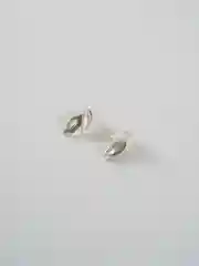 Серьги-гвоздики, листья, кольца, золотые