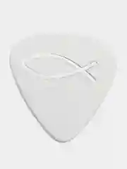 Серебряный медиатор DAndrea CP23 Christian Picks, 0.46 мм, 0.73 мм и 0.96 мм