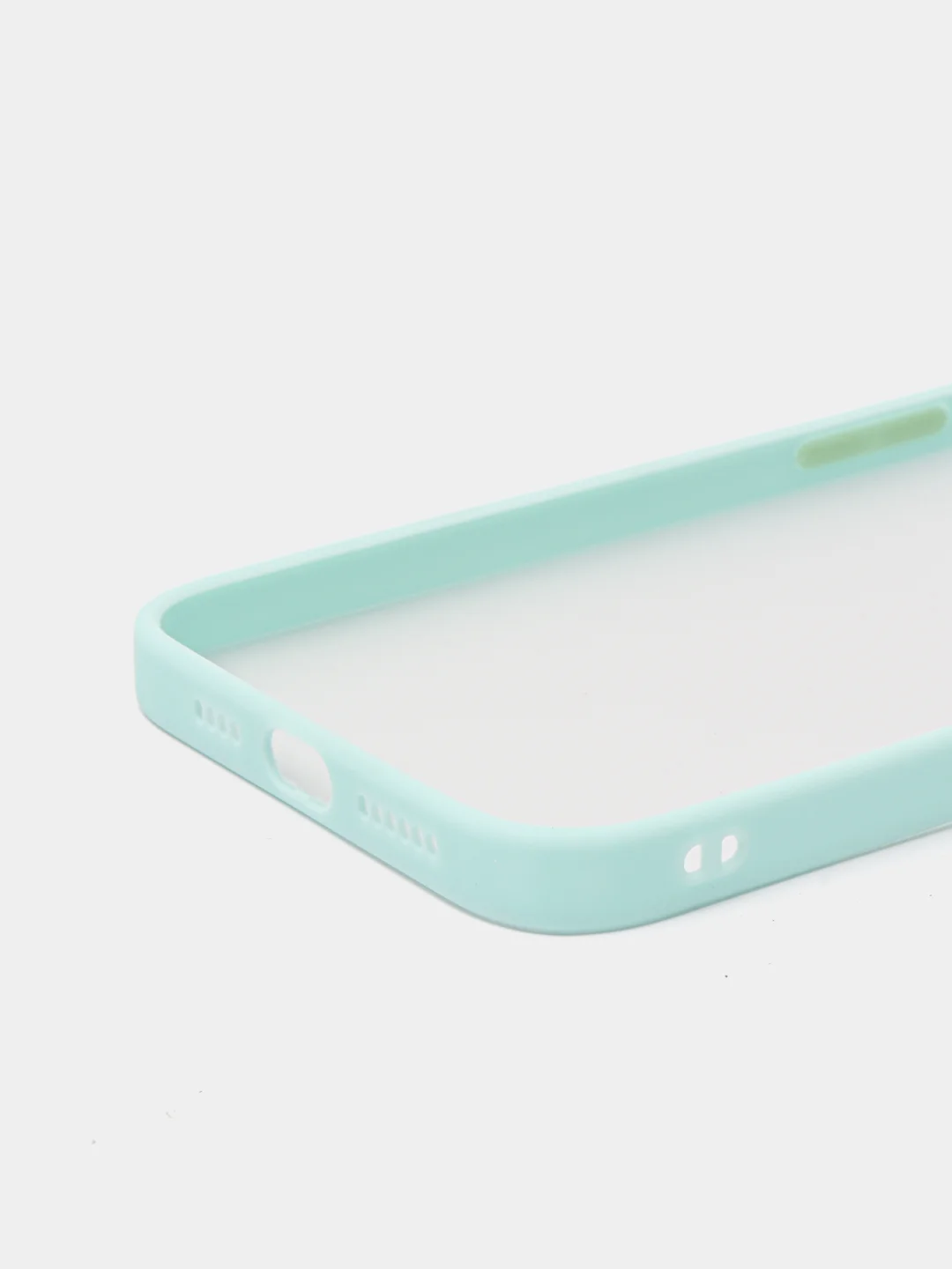 Бирюзовый матовый силиконовый чехол для iPhone 13, 13 Pro, XR, 11, 11 Pro, 7/8, 12 mini, 12, 12 Pro