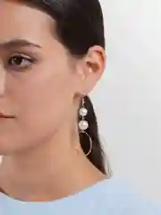 Серьги с жемчугом "Нежность"