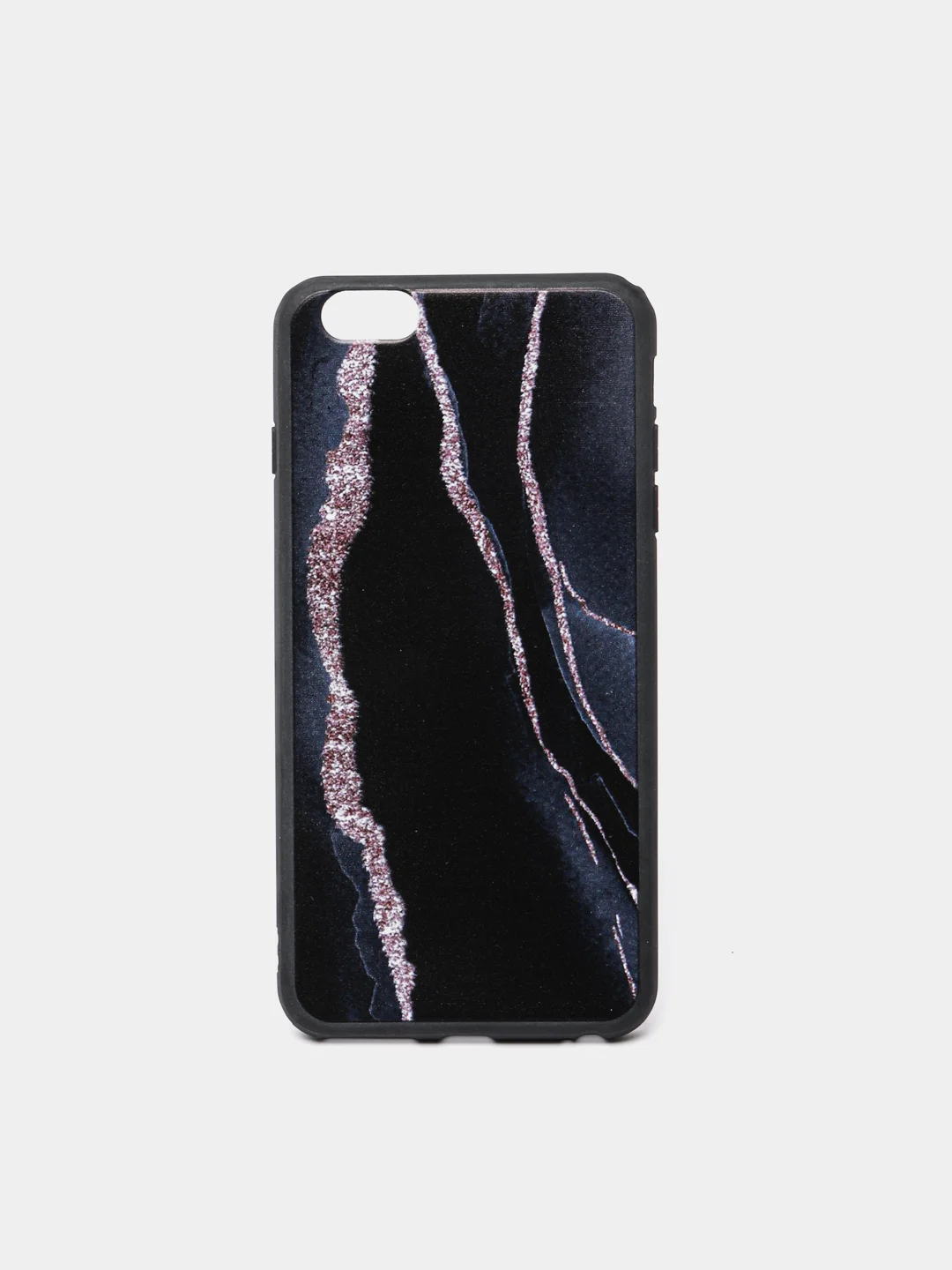 Черный яркий чехол цветные принты картинки iPhone 5S, SE 6 6S 7 8 Plus X XS XR 11 12 Mini Pro Max