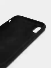 Черный чехол Silicone Case для iPhone XR