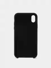 Черный чехол Silicone Case для iPhone XR