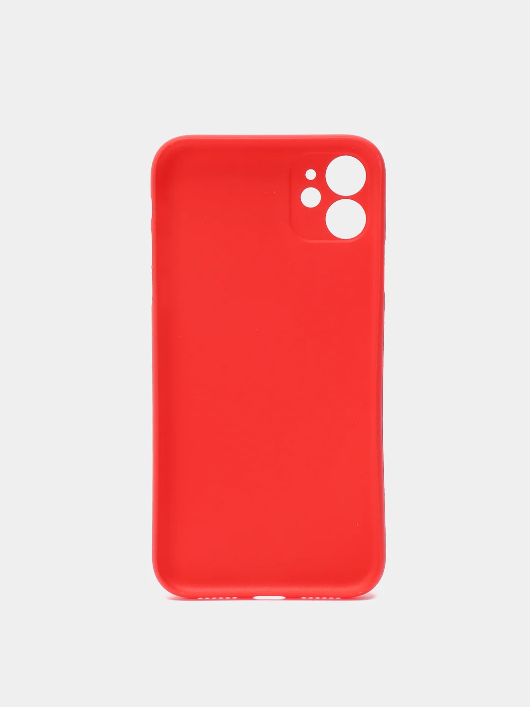 Красный чехол для iPhone 11 Carbon
