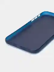 Синий чехол для iPhone 11 Carbon