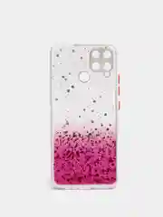 Бордовый чехол для Realme C21, C15, C11 2020