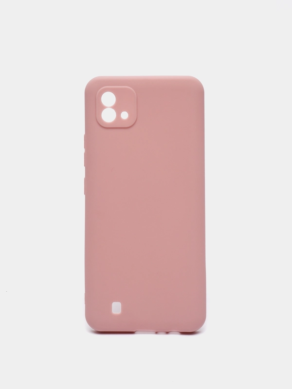 Чехол для Realme C20/C11 (2021) силиконовый матовый однотонный