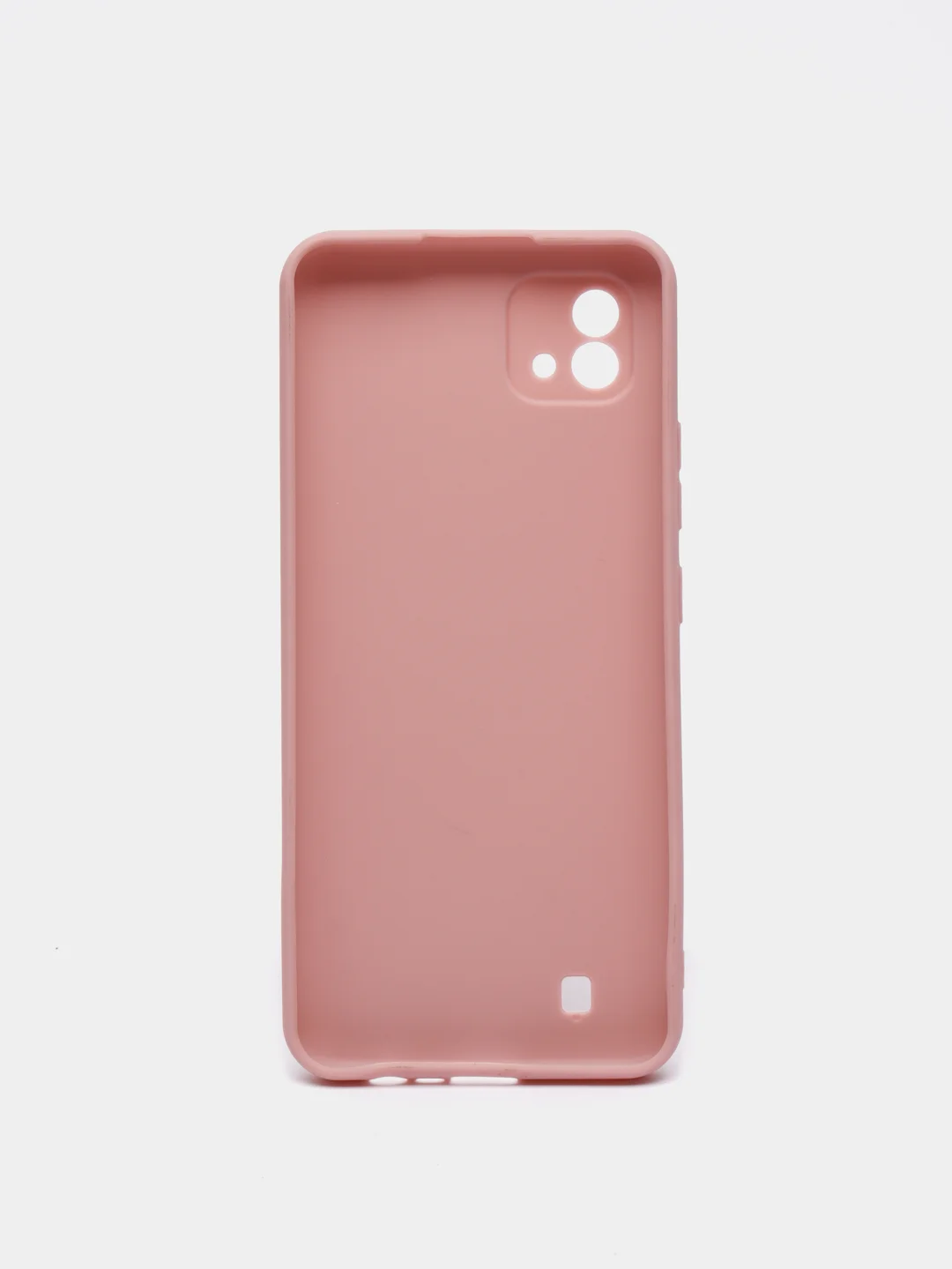 Бежевый чехол для Realme C20/C11 (2021) силиконовый матовый однотонный