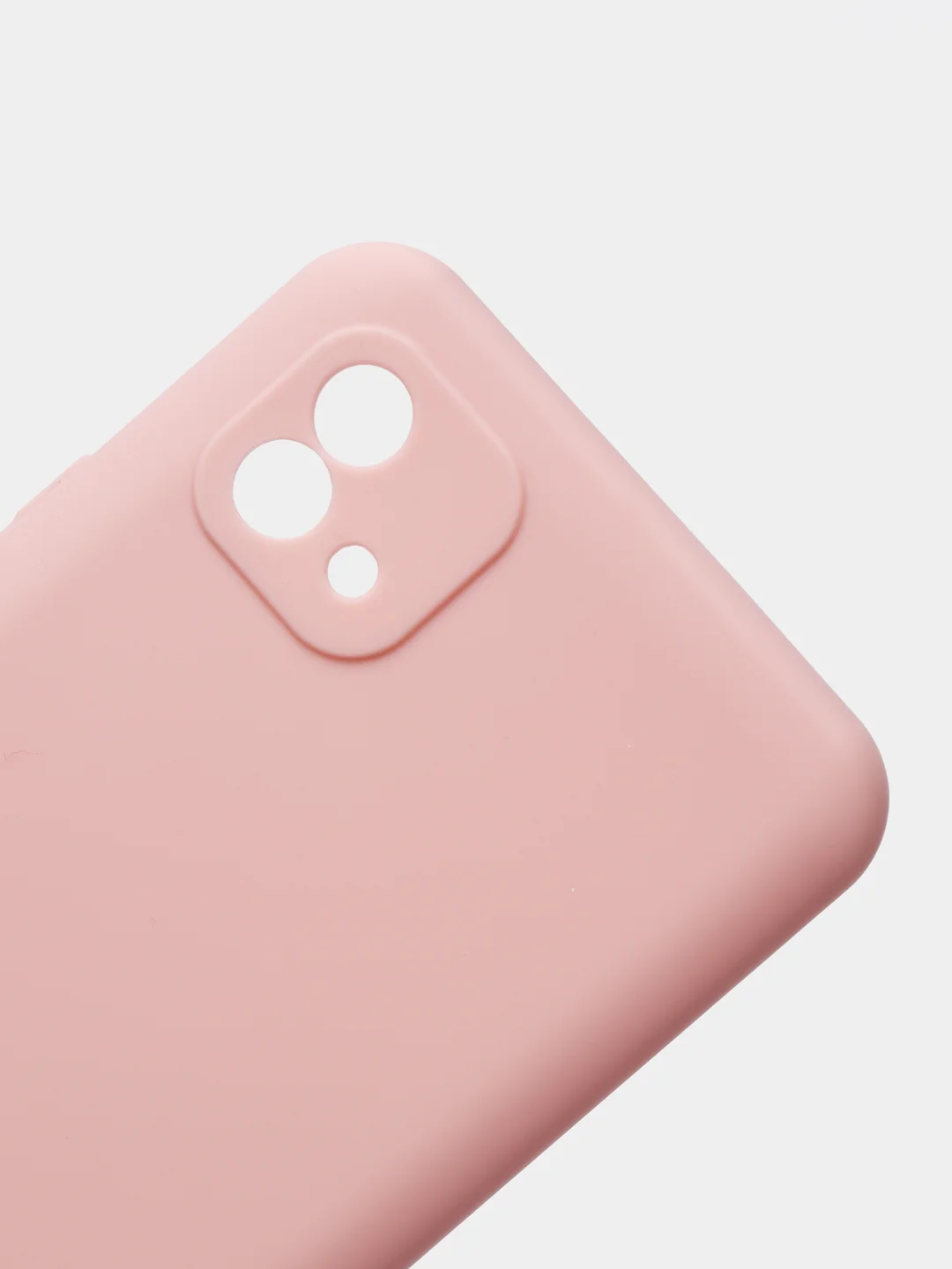 Бежевый чехол для Realme C20/C11 (2021) силиконовый матовый однотонный