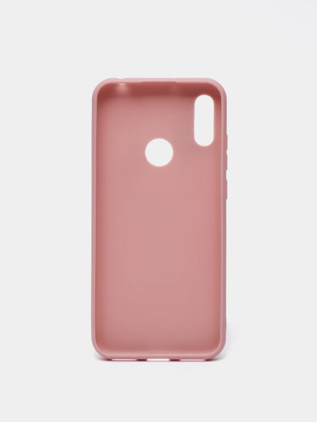 Бежевый чехол для Huawei Honor 8A/Y6 2019 силиконовый матовый однотонный