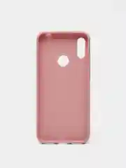 Бежевый чехол для Huawei Honor 8A/Y6 2019 силиконовый матовый однотонный