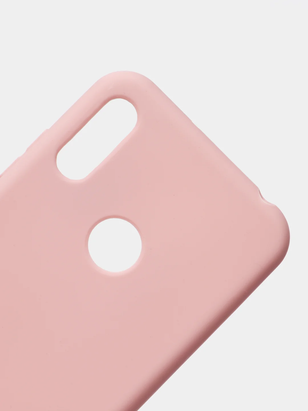 Бежевый чехол для Huawei Honor 8A/Y6 2019 силиконовый матовый однотонный