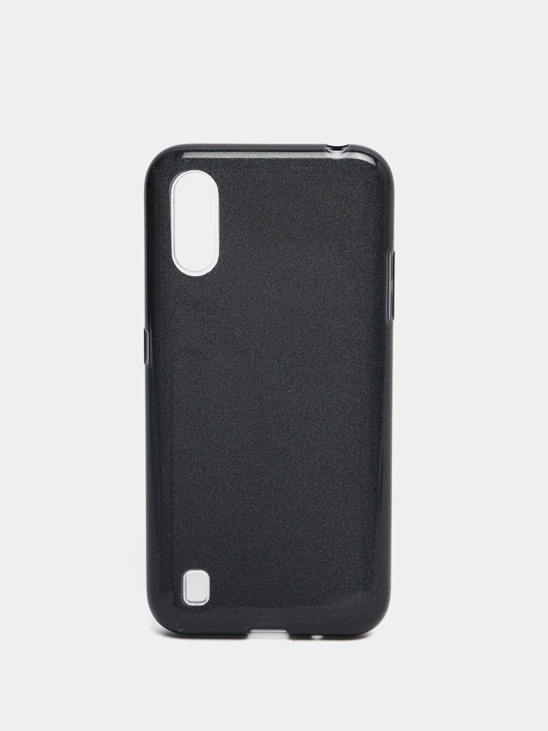 Угольный чехол блестящий Samsung Galaxy A01, A10, M10, A10S, A11, M11 накладка c блёстками