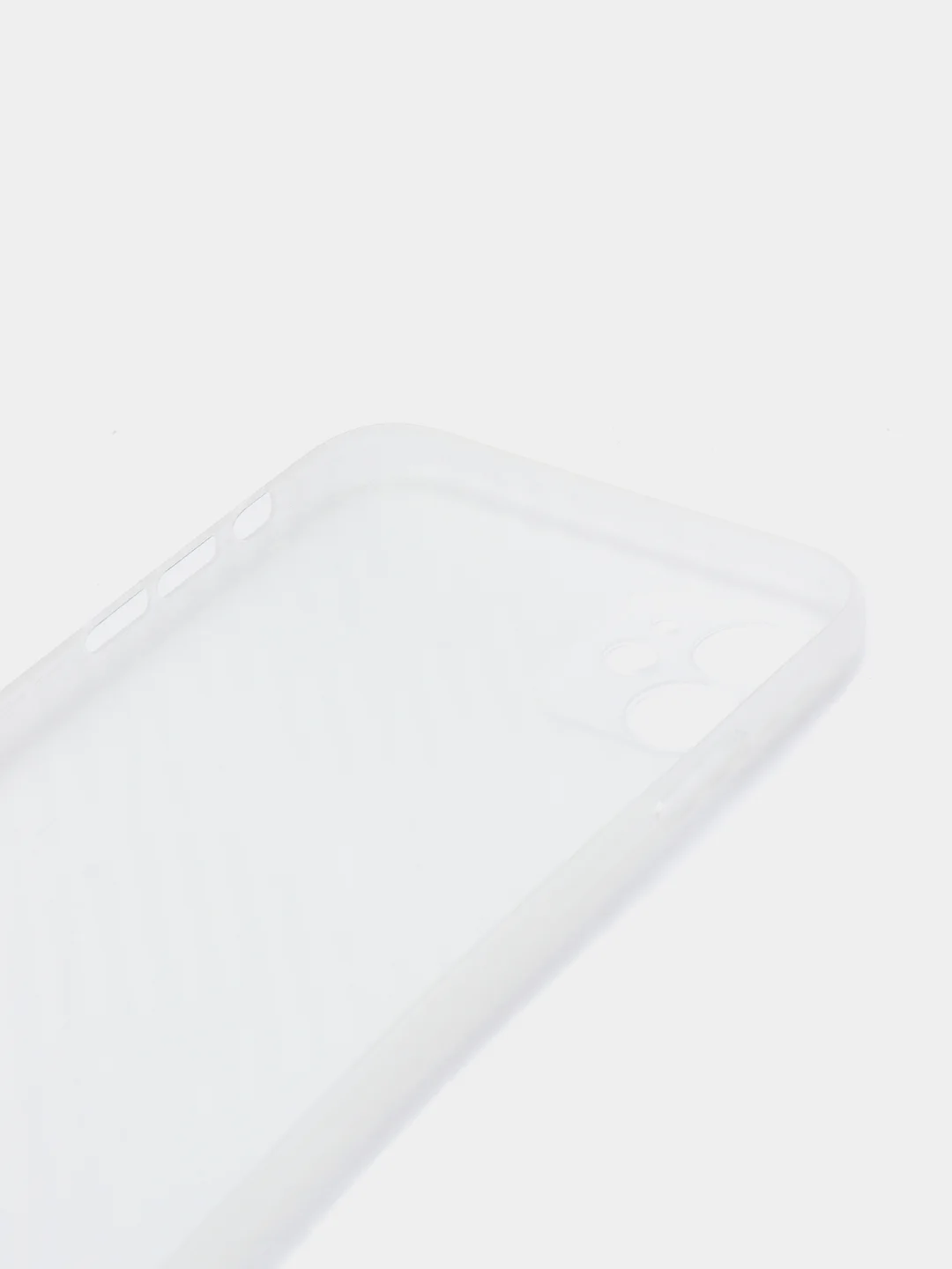 Белый чехол для iPhone 11 Carbon