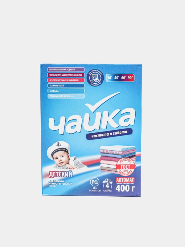 Стиральный порошок "Чайка" детский, автомат, 400гр