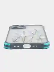 Фиолетовый чехол с цветами для Apple iPhone 12, 12 Pro, 12 Pro Max, 12 mini , 11 , 11 Pro, 11 Pro Max