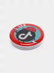 Рыжий попсокет TikTok для смартфона (Tik tok, тик ток, тикток)