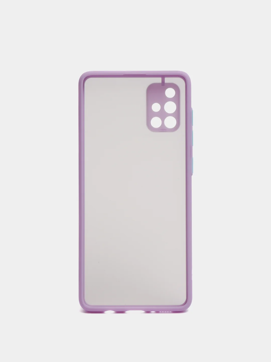 Лавандовый чехол для Samsung A03S, A52, A51, A50, A71, A72, A02S, A22 4G рамка