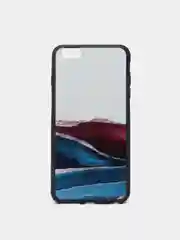 Белый яркий чехол цветные принты картинки iPhone 5S, SE 6 6S 7 8 Plus X XS XR 11 12 Mini Pro Max