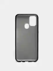 Черный чехол блестящий Samsung Galaxy M31 накладка c блёстками