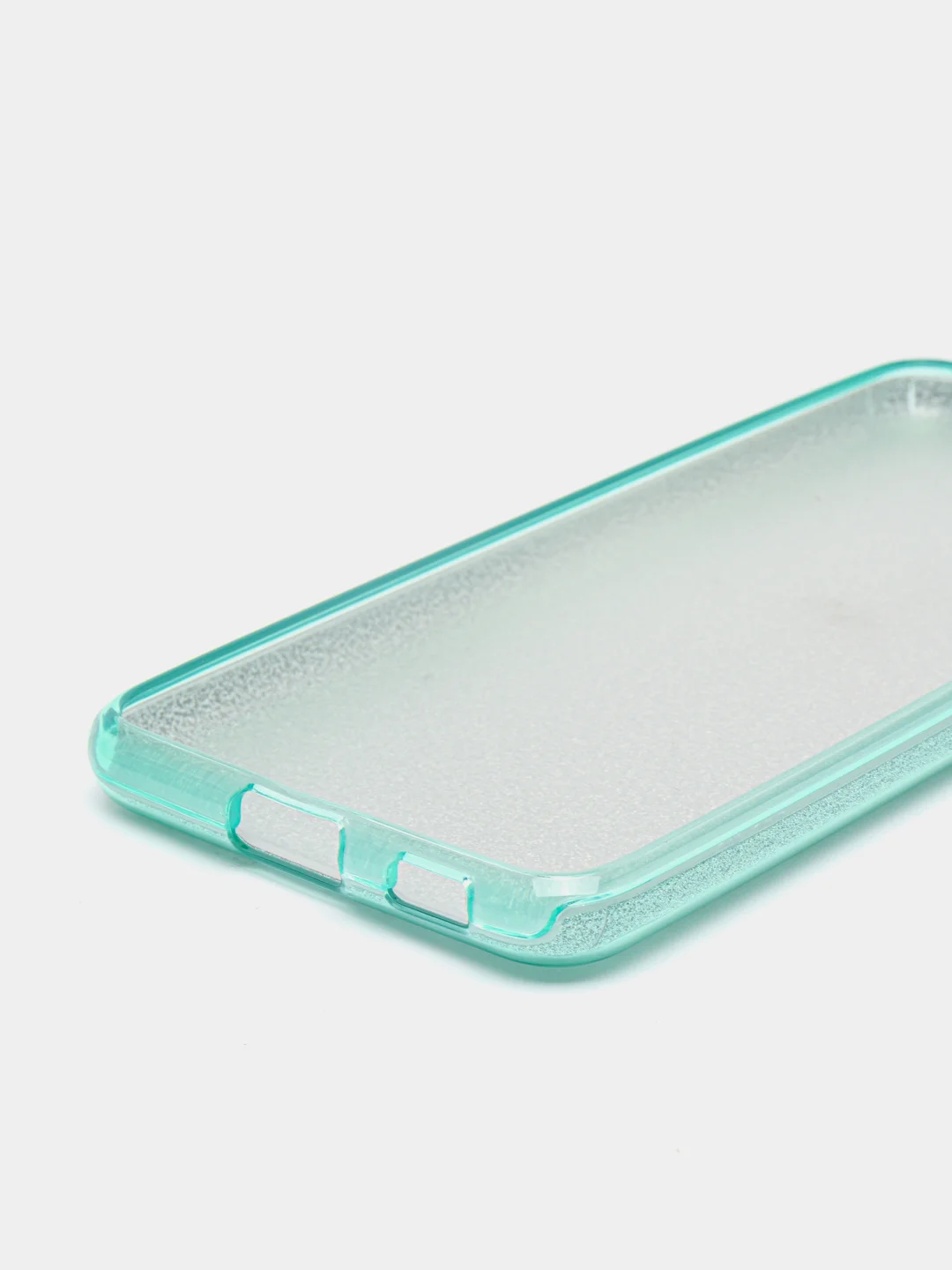 Зеленый чехол Samsung Galaxy S21, Самсунг Галакси С21 блестящий