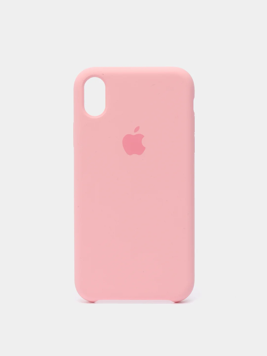 Розовый чехол Silicone Case для iPhone XR
