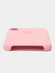 Розовый чехол Silicone Case для iPhone XR