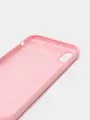 Розовый чехол Silicone Case для iPhone XR