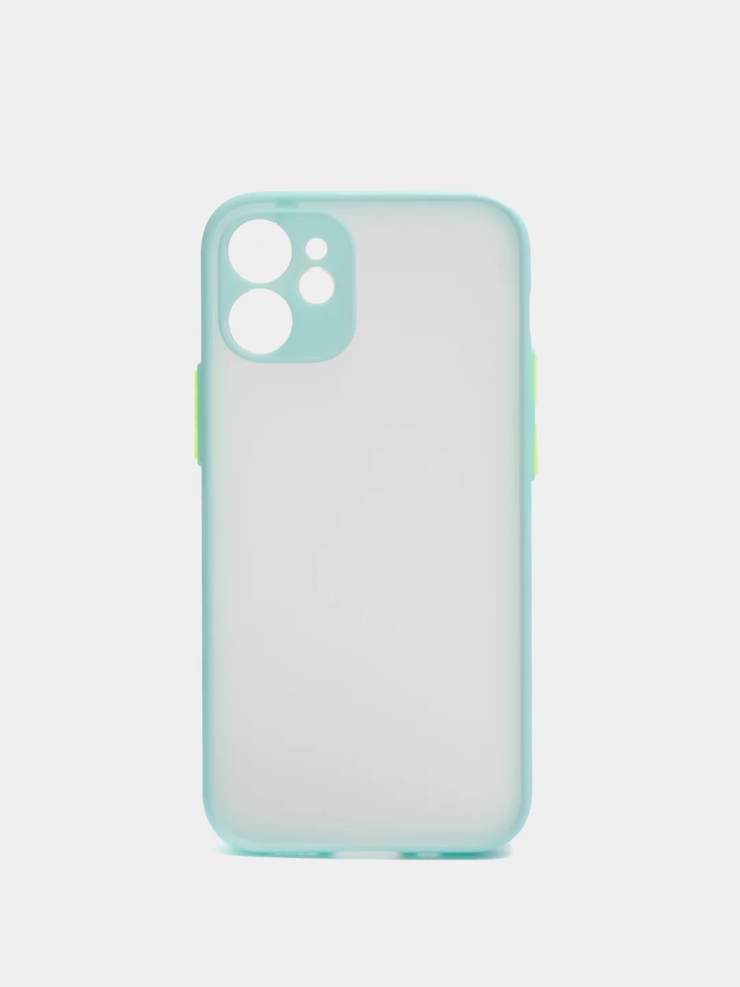 Бирюзовый чехол защитный матовый, жесткий, для iPhone Айфон XS Max / 11 / 11 Pro / 11 Pro Max / 12