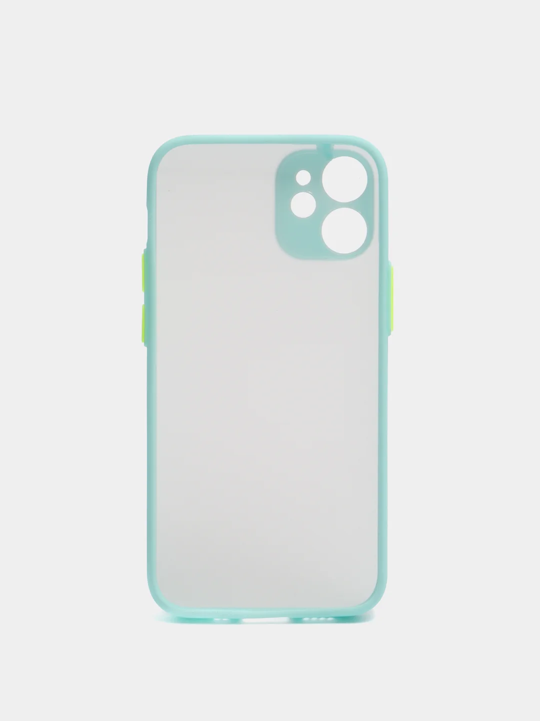 Бирюзовый чехол защитный матовый, жесткий, для iPhone Айфон XS Max / 11 / 11 Pro / 11 Pro Max / 12