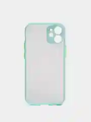 Бирюзовый чехол защитный матовый, жесткий, для iPhone Айфон XS Max / 11 / 11 Pro / 11 Pro Max / 12